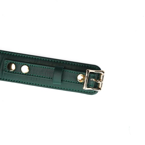 Obroża Mossy Chic Leather Curved Collar Liebe Seele Liebe Seele