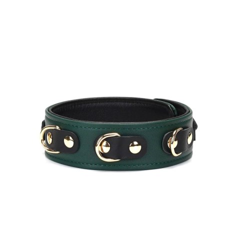 Obroża ze smyczą Mossy Chic Leather Collar with Leash Liebe Seele Liebe Seele