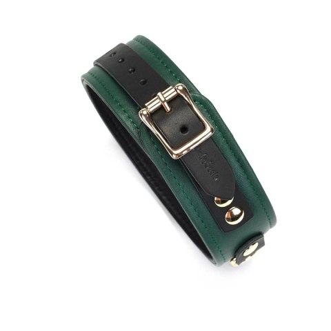 Obroża ze smyczą Mossy Chic Leather Collar with Leash Liebe Seele Liebe Seele