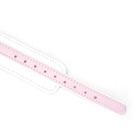 Obróżka White & Pink Fairy Goat Leather Collar Liebe Seele Liebe Seele