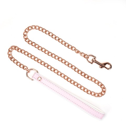 Obróżka White & Pink Fairy Goat Leather Collar Liebe Seele Liebe Seele