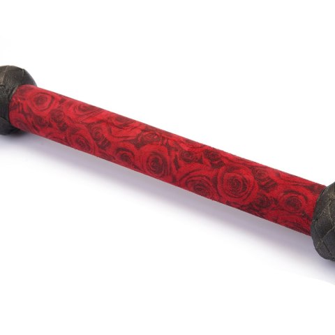 Pejcz Kinbaku Ukiyoe Red Rosy Leather Flogger Whip Liebe Seele Liebe Seele