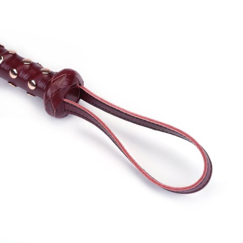 Pejcz Wine Red Deluxe Cow Leather Heavy Flogger Liebe Seele Liebe Seele