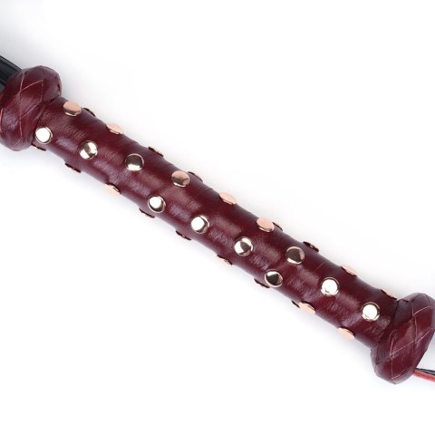 Pejcz Wine Red Deluxe Cow Leather Heavy Flogger Liebe Seele Liebe Seele