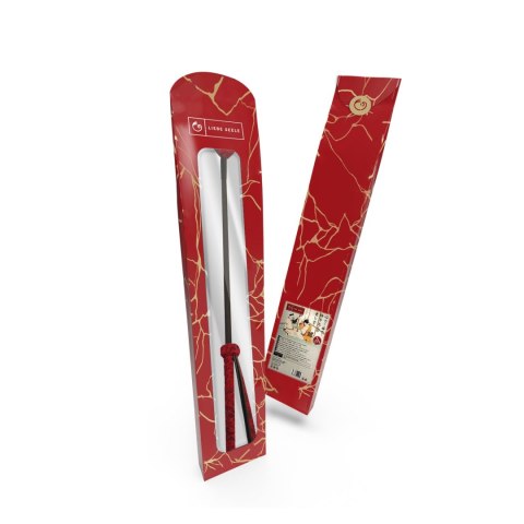 Szpicruta Kinbaku Ukiyoe Red Rosy Leather Crop Liebe Seele Liebe Seele