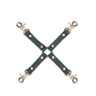 Uprząż Bondage Mossy Chic Leather Hogtie Liebe Seele Liebe Seele