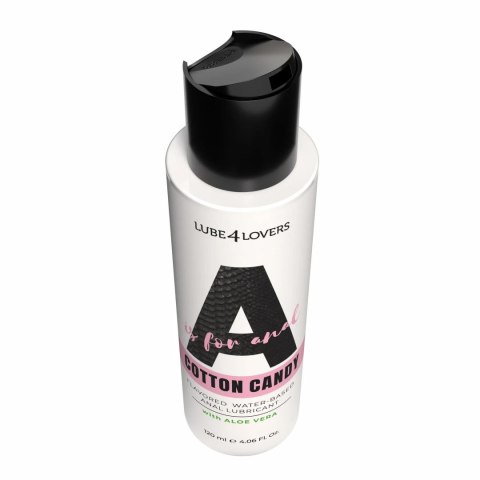 Lubrykant analny o zapachu waty cukrowej LUBE4LOVERS A Is for Cotton Candy 120ml