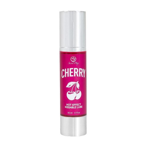 Lubrykant smakowy rozgrzewający wiśnia SECRET PLAY CHERRY HOT EFFECT 50ml