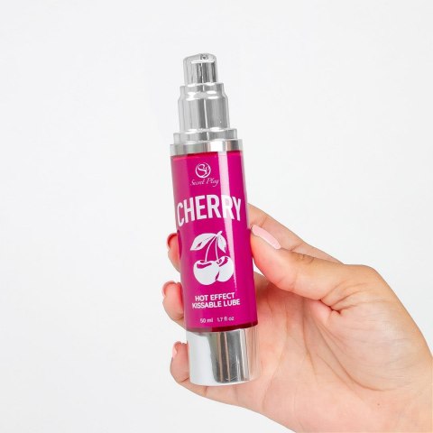Lubrykant smakowy rozgrzewający wiśnia SECRET PLAY CHERRY HOT EFFECT 50ml