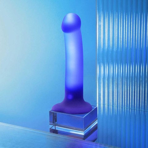 Dildo świecące niebieskie 18cm GLOW-LED DILDO M DORCELL