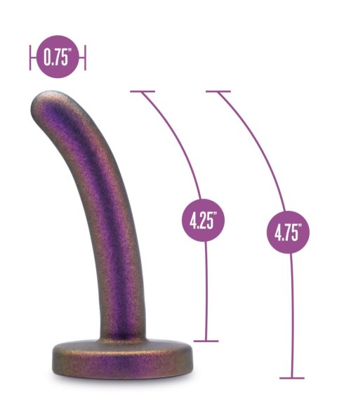 Dildo silikonowe do STRAP-ON 12cm metaliczny fioletTEMPTASIA SURRENDER PEG BEGINNER POWER TONGA