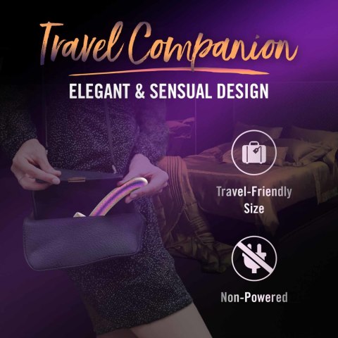 Dildo silikonowe do STRAP-ON 12cm metaliczny fioletTEMPTASIA SURRENDER PEG BEGINNER POWER TONGA