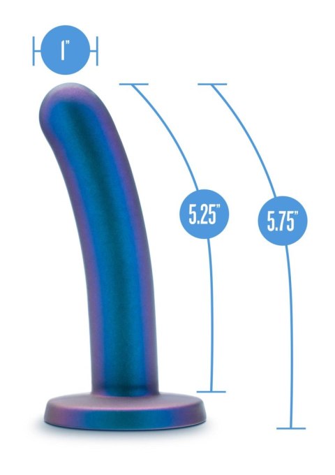 Dildo silikonowe do STRAP-ON 14.6cm niebieskie TEMPTASIA SURRENDER PEG INTERMEDIATE TONGA