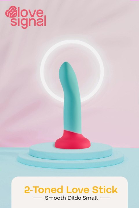Dildo silikonowe wielokolorowe 14cm 2-Toned Love Stick Small LOVE SIGNAL