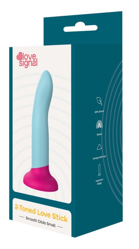 Dildo silikonowe wielokolorowe 14cm 2-Toned Love Stick Small LOVE SIGNAL