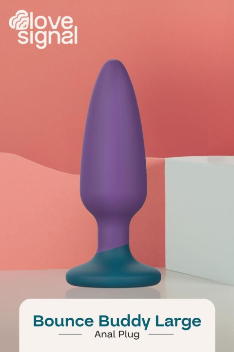 Silikonowy Korek Analny z Przyssawką 13 cm-Dreamtoys