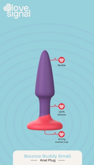 Silikonowy Korek Analny z Przyssawką 11 cm– Dreamtoys