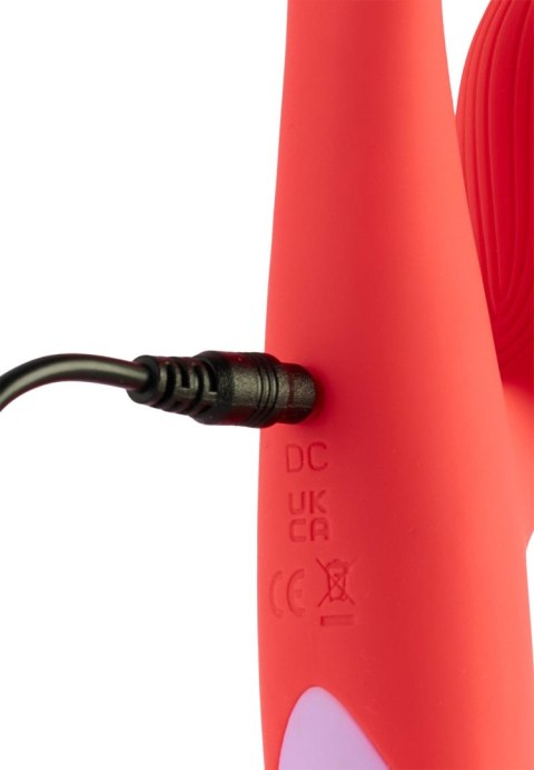 Wibrator Króliczek Dwusilnikowy Silikonowy Wodoodporny USB - Dreamtoys Double Beat