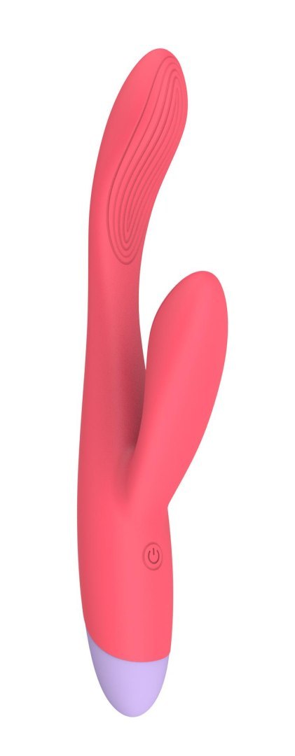 Wibrator Króliczek Dwusilnikowy Silikonowy Wodoodporny USB - Dreamtoys Double Beat