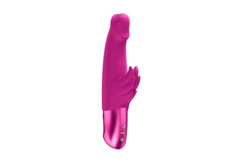 Wibrator Króliczek Z Różowym Trzonem Silikonowy IPX7 Gwarancja 25 Lat - FUN FACTORY Wicked Angel Pink