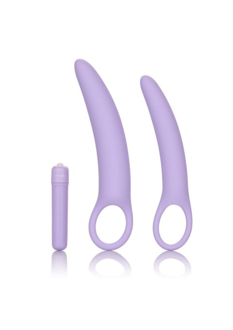 Zestaw dilatorów do ćwiczenia mięśni kegla lila 2szt. Isabelle Calextics