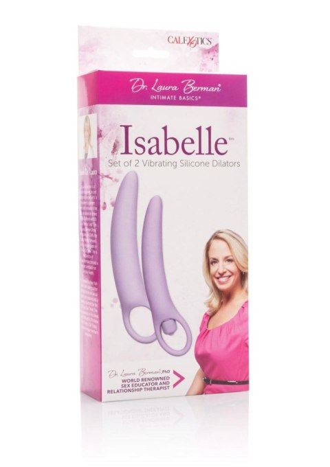 Zestaw dilatorów do ćwiczenia mięśni kegla lila 2szt. Isabelle Calextics