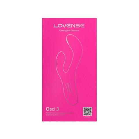 Wibrator Króliczek Z Technologią Oscylacji I Funkcją Podgrzewania IPX7 - LOVENSE OSCI 3 RABBIT VIBRATOR