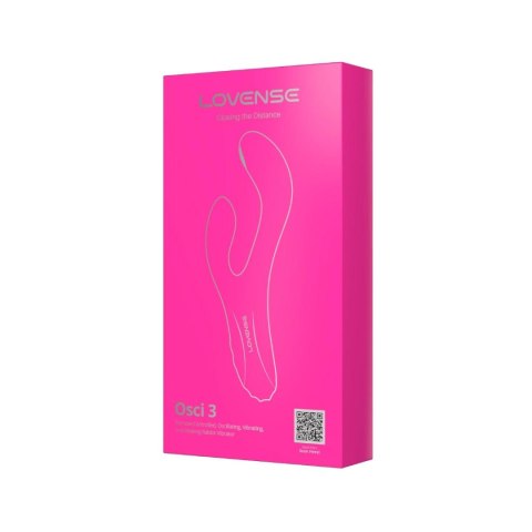 Wibrator Króliczek Z Technologią Oscylacji I Funkcją Podgrzewania IPX7 - LOVENSE OSCI 3 RABBIT VIBRATOR