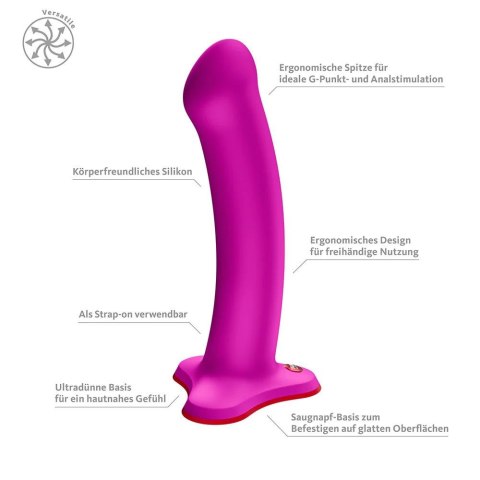 Dildo do punktu G fuksja Magnum purple FUNFACTORY