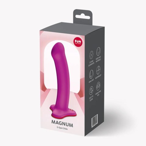 Dildo do punktu G fuksja Magnum purple FUNFACTORY