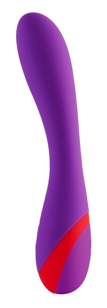 Masywny Dwukolorowy Wibrator Silikonowy Silny Silnik USB-Pin - Love Signal