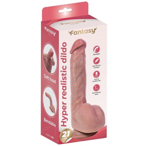 Dildo realistyczne cieliste 21cm Fantasy