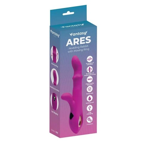 Wibrator Z Funkcją Thrustingu-THRUSTING VIBRATOR ARES