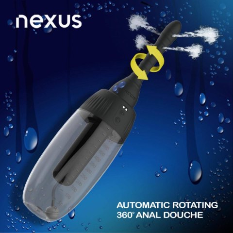 Automatic Rotating 360° Anal Douche Black Nexus Nexus