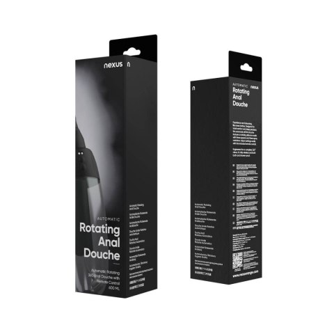 Automatic Rotating 360° Anal Douche Black Nexus Nexus