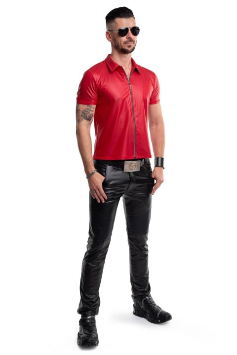 RMMauricio001 - red polo - S