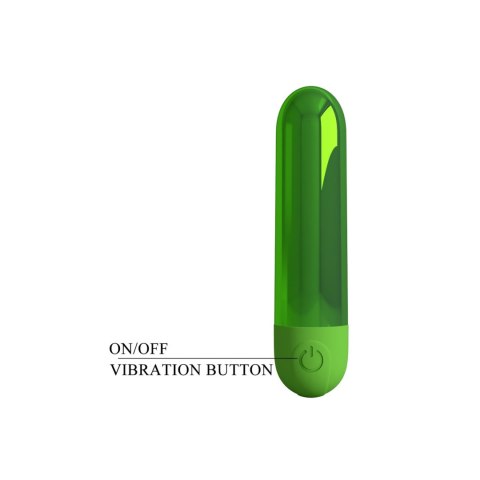 Wibrator Kulkowy Pretty Love Kiwi USB Ładowany Zielony