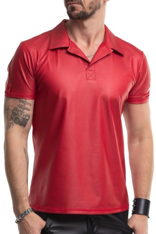 RMSerafino001 - red polo - L