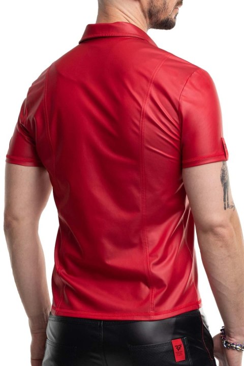RMSerafino001 - red polo - XXL