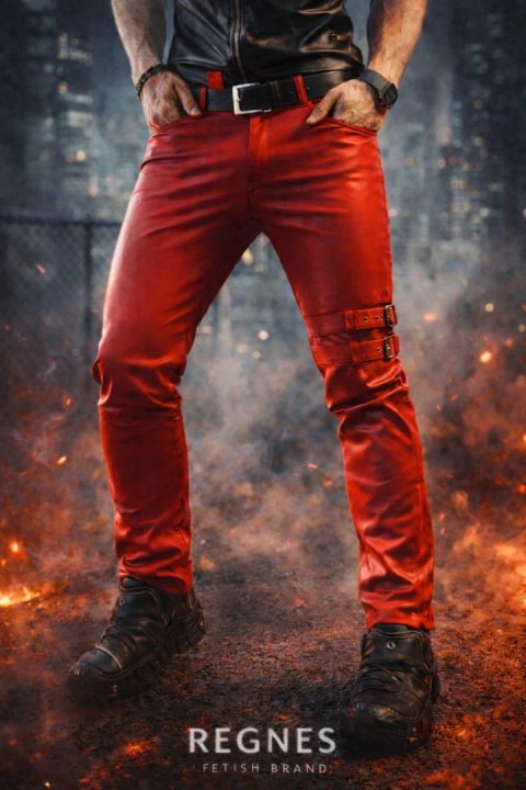 RMTommaso002 - red trousers - XXL