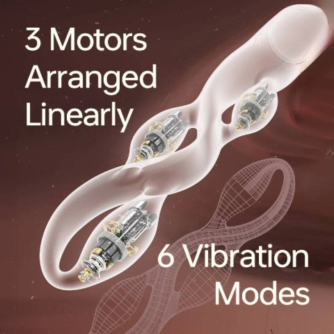Wibrator pulsacyjny Multi-motor Pulse Vibrator Pink Upko UPKO