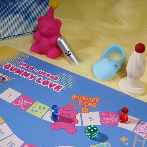 Zestaw dla par z grą planszową Gummy Love Gift Set UPKO*UEROS UPKO