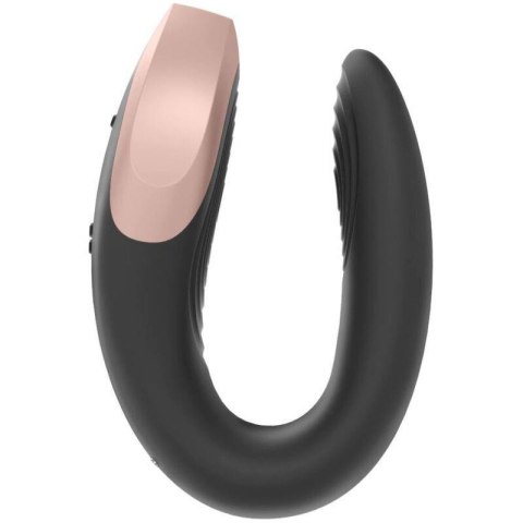 Wibrator Dla Par Czarny Double Love Satisfyer