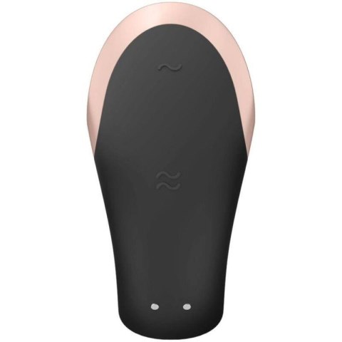 Wibrator Dla Par Czarny Double Love Satisfyer