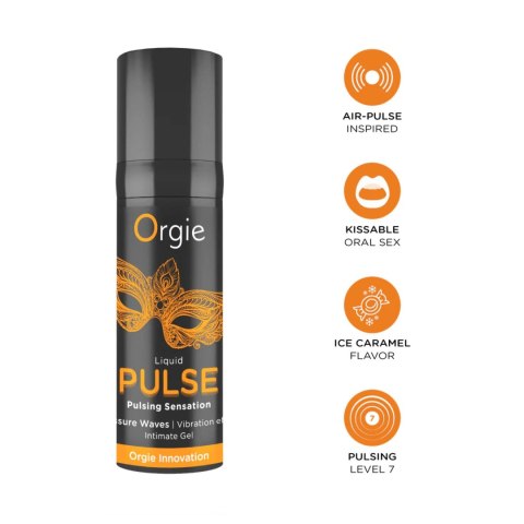 Żel Intymny Pulsujący Liquid Pulse 15 Ml - ORGIE