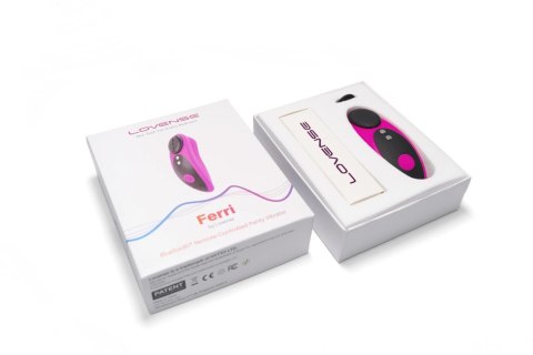 Wibrator Do Bielizny Ferri Sterowany Aplikacją Bluetooth IPX7 Różowy Lovense