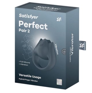 Wibrator Na Palec i Pierścień Erekcyjny Perfect Pair 2 Satisfyer
