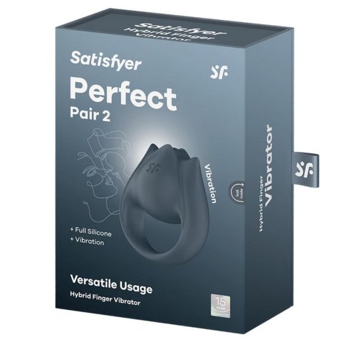 Wibrator Na Palec i Pierścień Erekcyjny Perfect Pair 2 Satisfyer