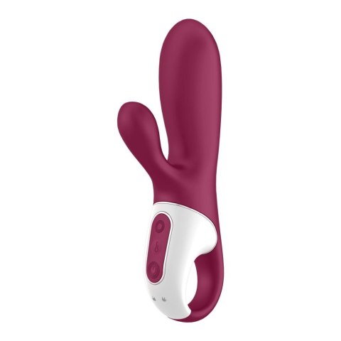 Wibrator Króliczek wiśnia na aplikację Hot Bunny Connect App Satisfyer