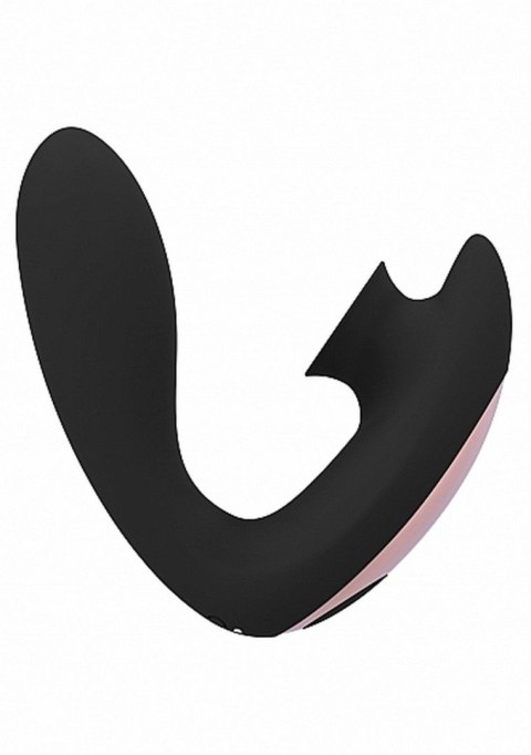 Stymulator Desirable Silikonowy Wodoodporny USB 10 Trybów Punkt G Magnetyczne Ładowanie 60 Minut Pracy Czarny Desirable